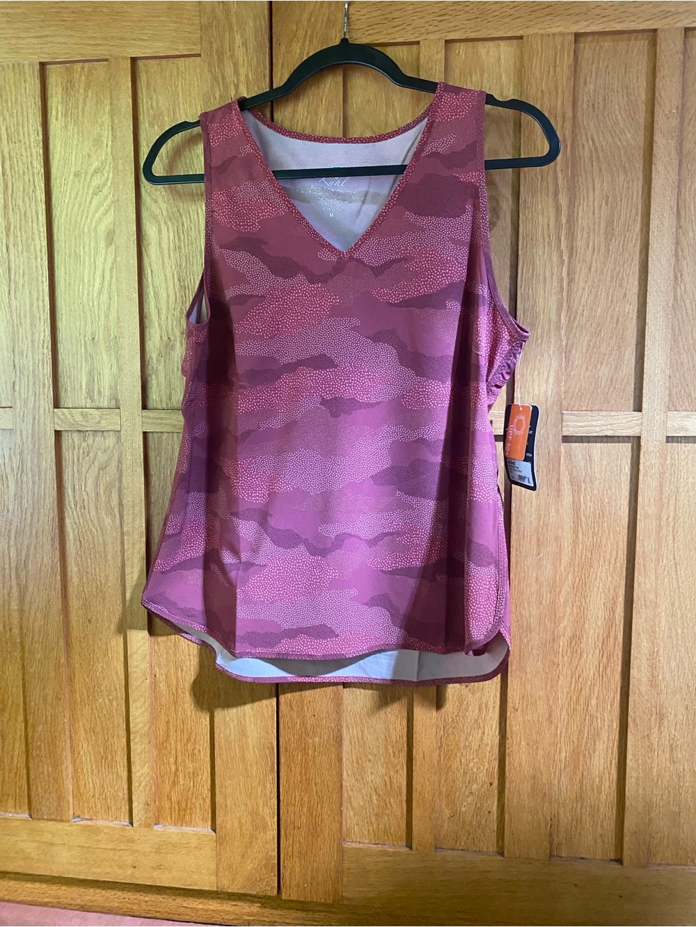 Kuhl Rose Camo Vantage V-Neck Tank Top